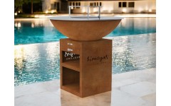 BRASERO Corten: Modèle Saturn 100cm