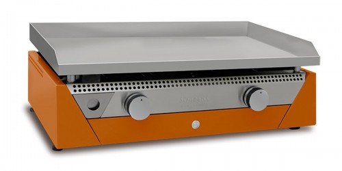 GAS PLANCHA ORANGE RAINBOW Hard Chrome Steel