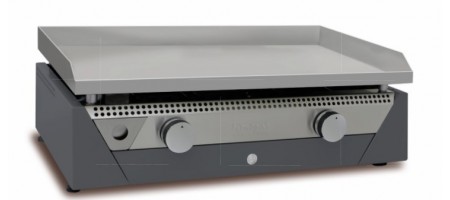 GAS PLANCHA HARD CHROME STEEL GREY RAINBOW REC