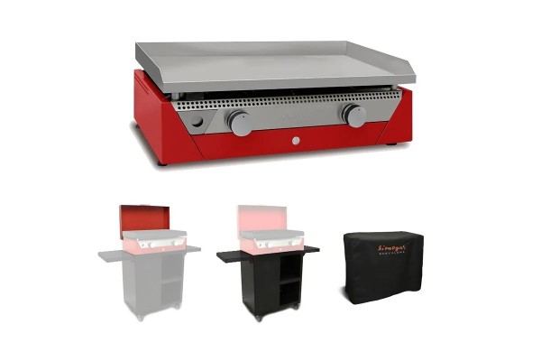 PACK PLANCHA stainless GAS...