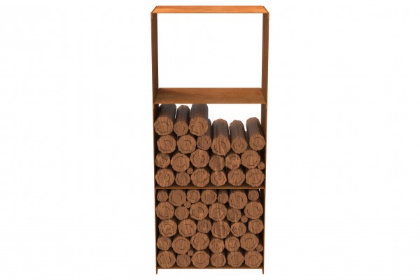 Vertical Corten Steel Log...