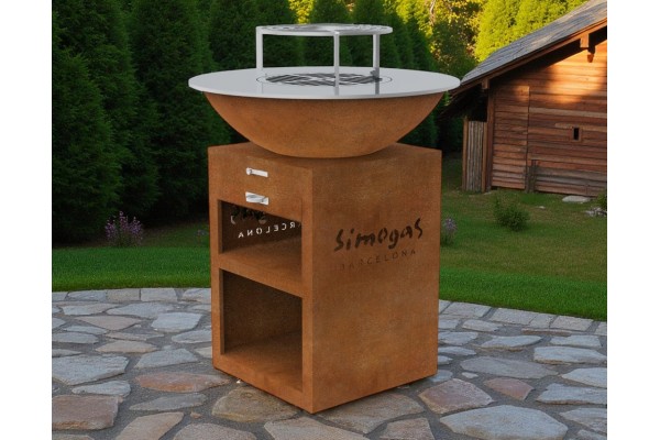 Brasero Corten - Modèle Saturn L - 80cm