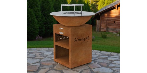 Brasero Corten - Modèle Saturn L - 80cm