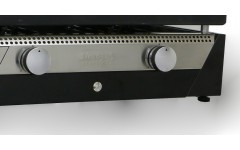 Plancha Gaz Acier Laminé 6 mm, 4 lignes de feu - Simogas Rainbow Black