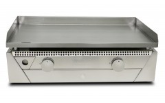 Plancha Gaz Acier Rectifié RAINBOW INOX