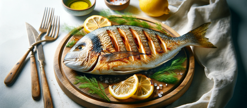 Dorade à la plancha