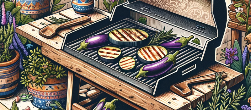 Aubergines à la Plancha