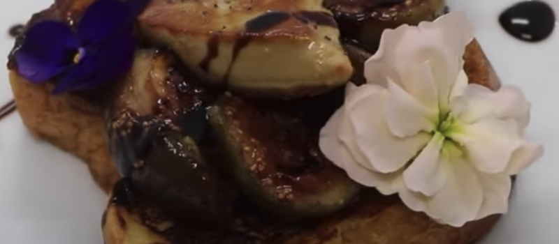 Foie gras à la plancha aux figues