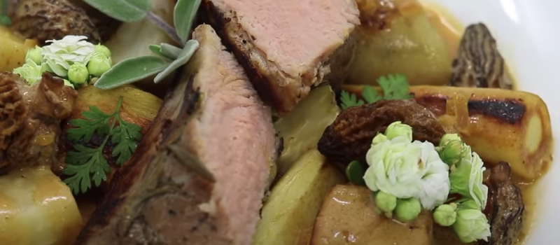 Recette du quasi de veau cuisson basse température, sauce aux morilles