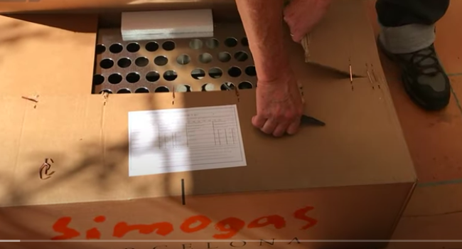 Le transporteur vient de livrer ! Déballage plancha Simogas neuve EXTREME 75 en acier rectifié