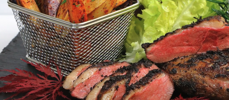 Recette de magret de canard, sauce foie gras